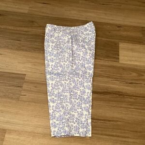 Kim Rogers Lavender Floral Pants 16